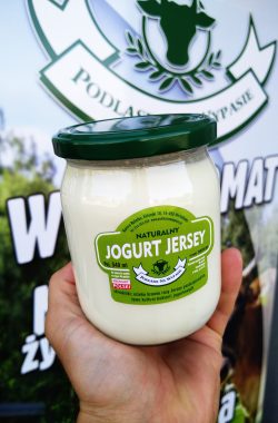 Jogurt naturalny Jersey w słoiku 540 ml