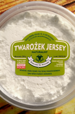 Twarożek Jersey naturalny 250 g