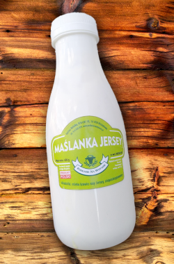 Maślanka naturalna Jersey 400 ml