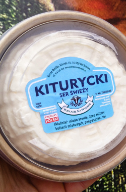 Ser Kiturycki świeży w krążku 240g naturalny