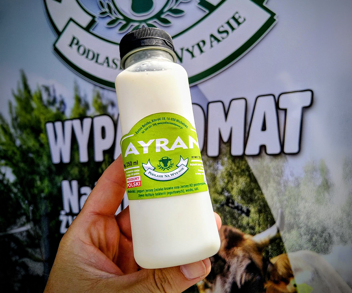 Napój jogurtowy AYRAN Jersey 250 ml - obrazek 5